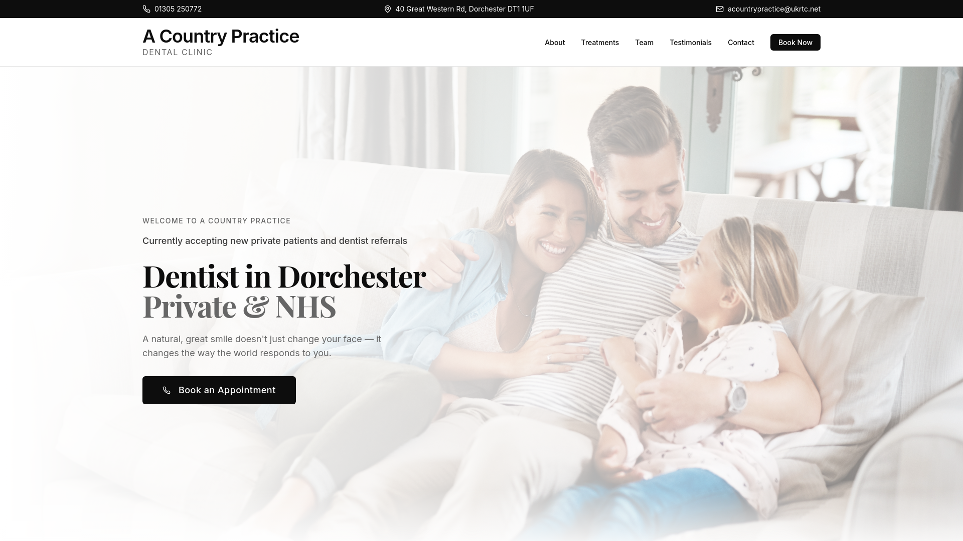 Dentist in Dorchester - Private & NHS | A Country Practice Dental Clinic A Country Practice Dental Clinic BISU