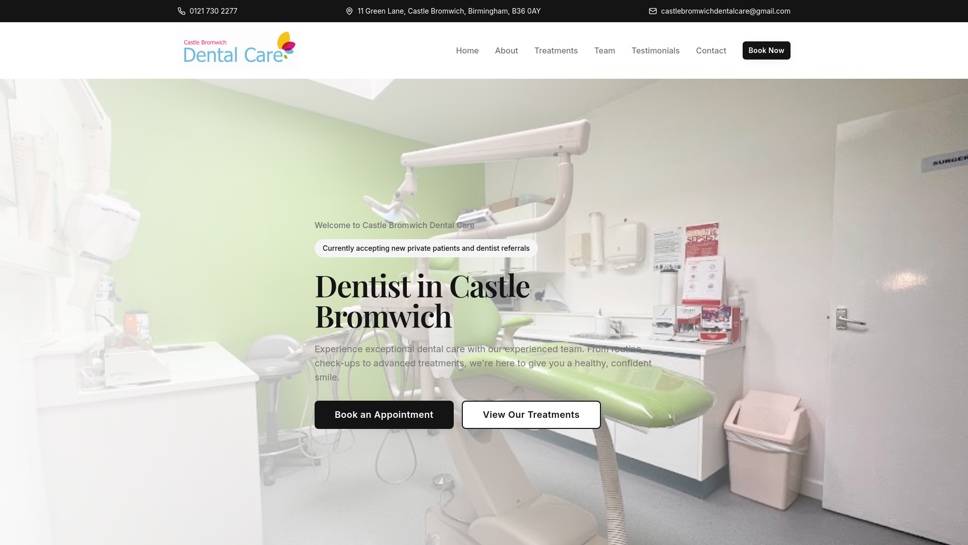 Emergency dentist Castle Bromwich castle bromwich dental care BISU