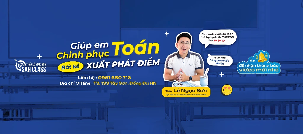 YOUTUBE FULL - Thầy Lê Ngọc Sơn Toán Thầy Sơn - SAH BISU