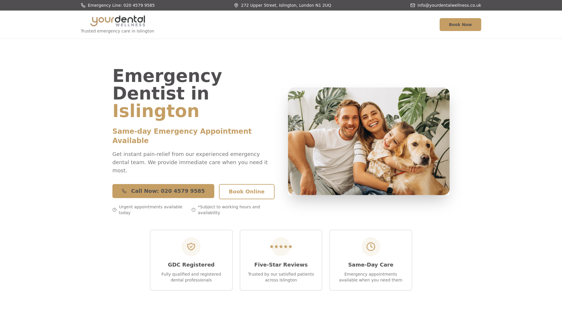 Emergency root canal in Islington Emergency Dentist In Islington BISU